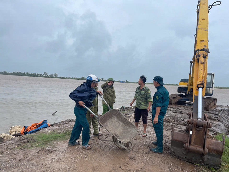 Nhân dân xã Kiến Hưng gửi Thư cảm ơn Công an xã luôn đồng hành cùng bà con trong mọi hoàn cảnh